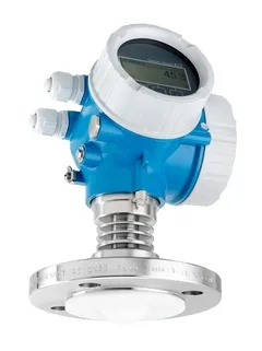 Micropilot FMR52 side view with horn antenna and flange