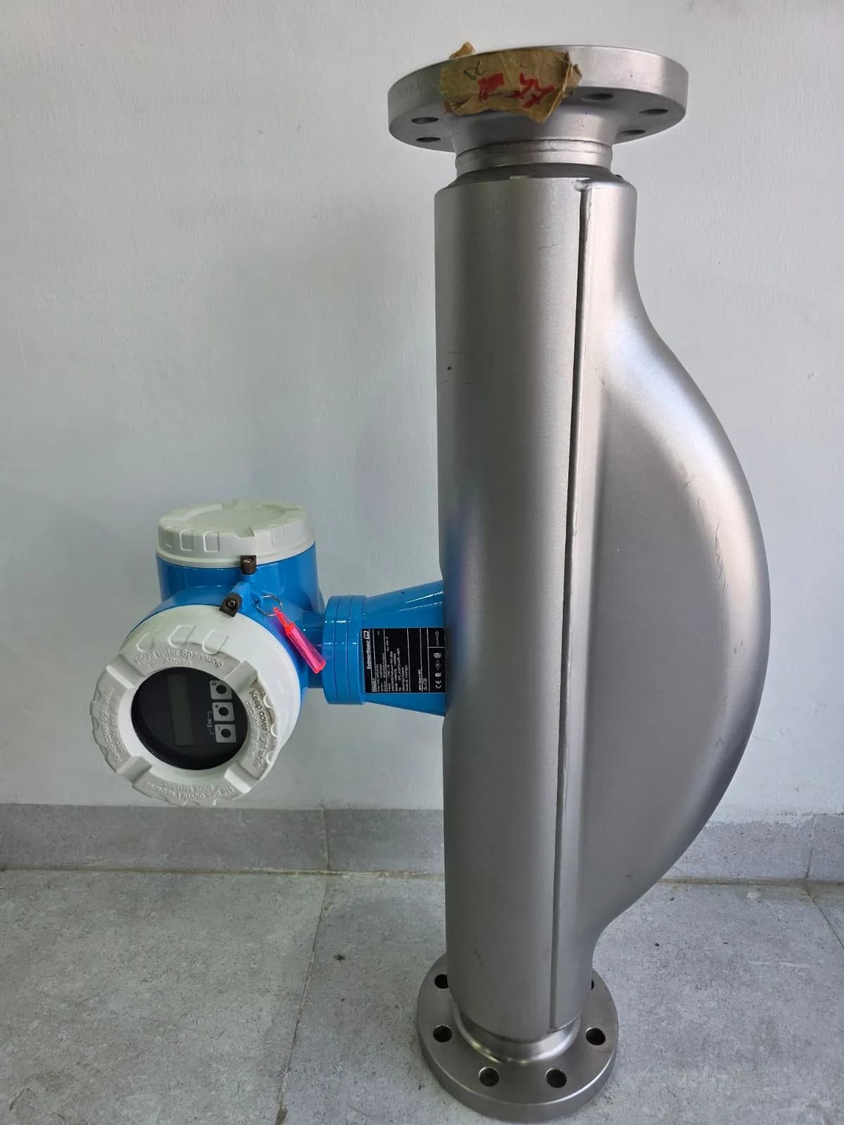 Endress+Hauser Promass 80F Coriolis mass flowmeter — DN 80 · PN 40 (DIN/EN) unit in Barmaan's warehouse