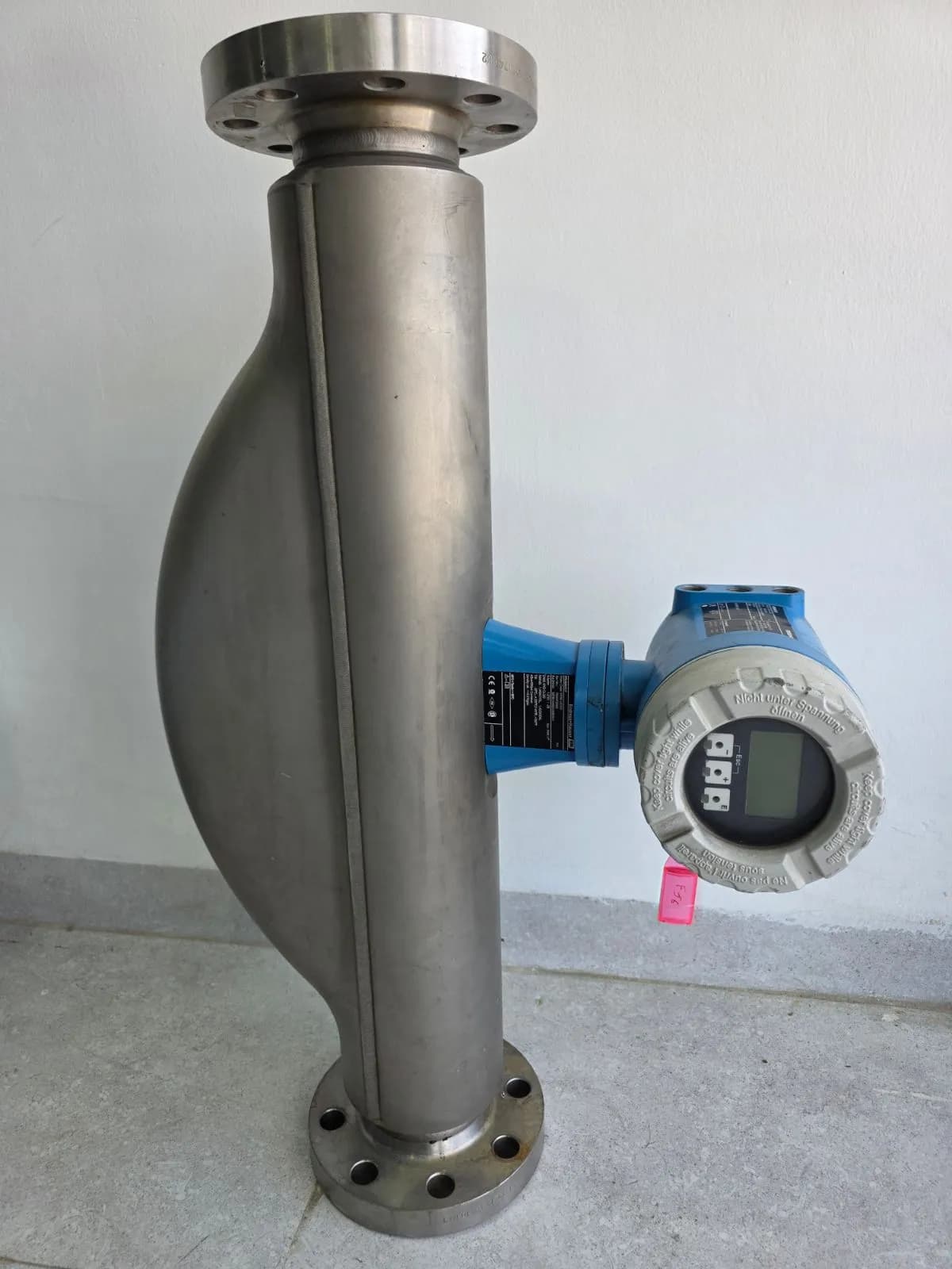 Endress+Hauser Promass 83F Coriolis Flowmeter — DN80 (3") — 3" · ASME B16.5 Class 300