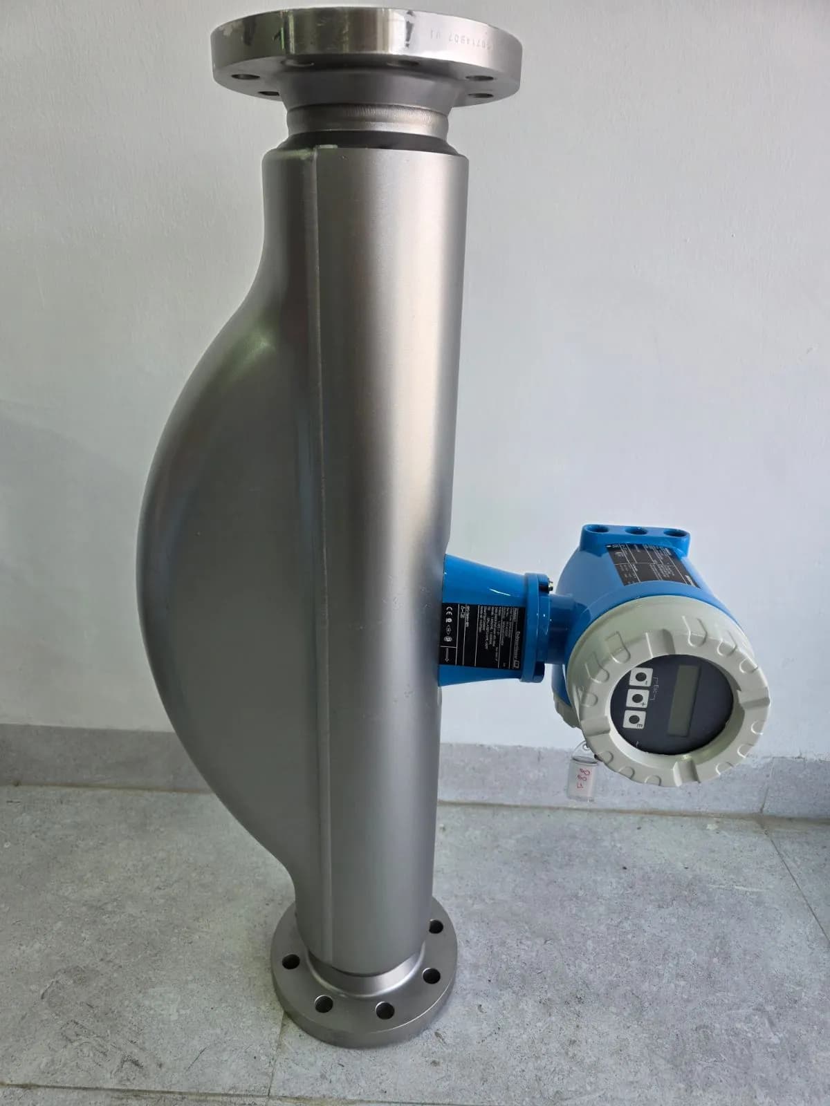 Endress+Hauser Promass 83F Coriolis mass flowmeter — DN 80 · PN 40 (DIN/EN) unit in Barmaan's warehouse