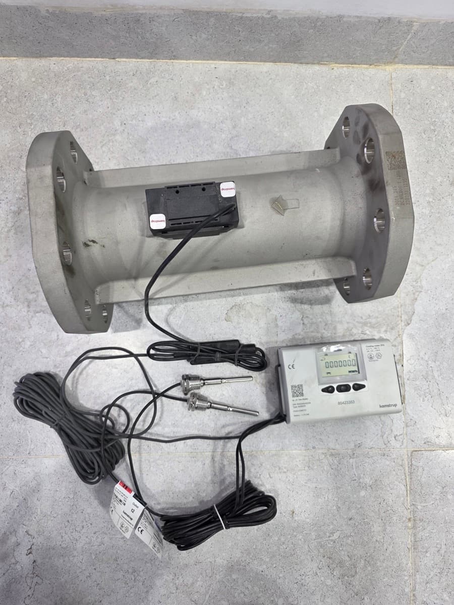 Kamstrup MULTICAL 603 energy meter set: ULTRAFLOW flow tube, calculator and Pt500 sensors