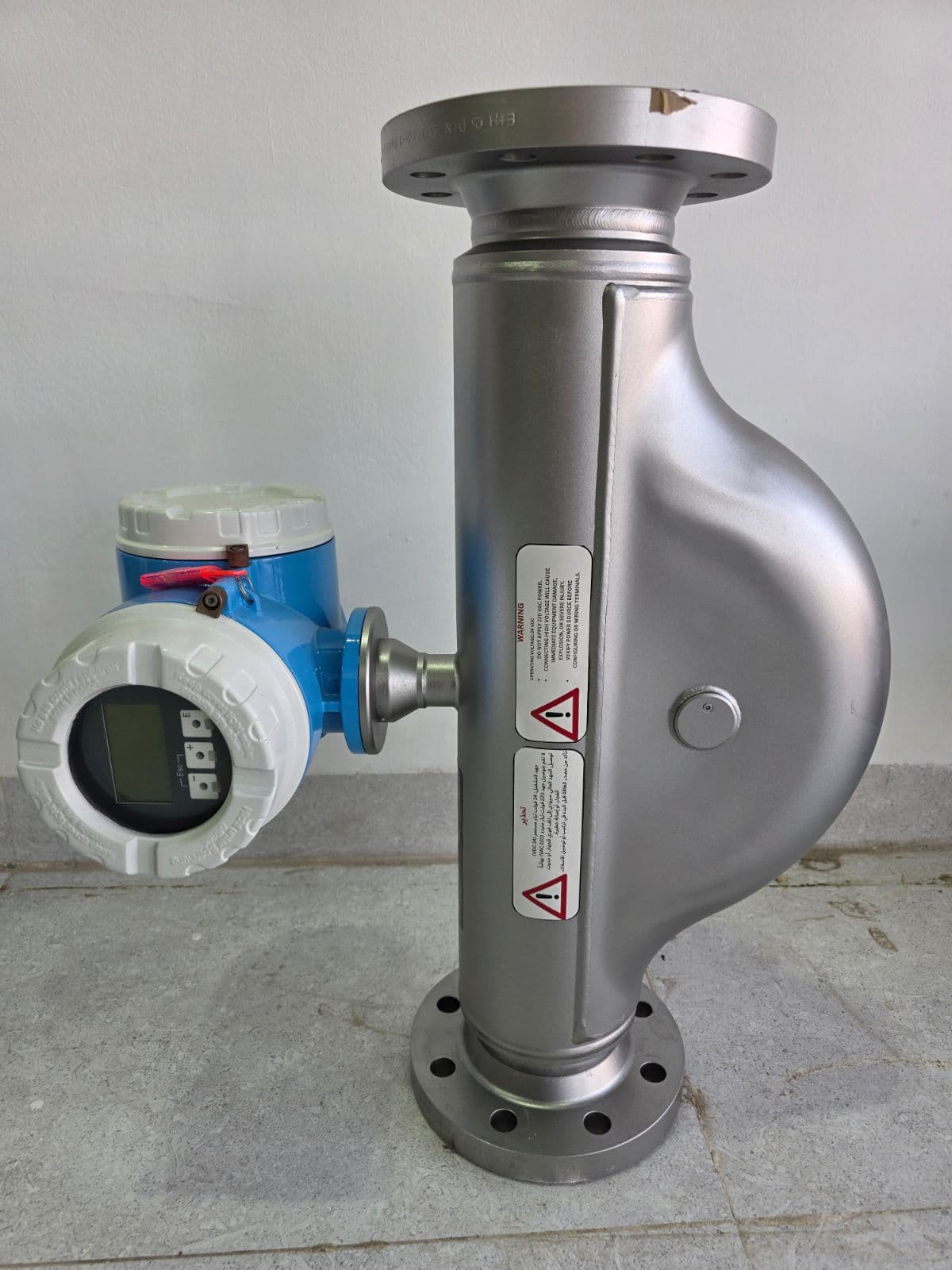Promass 83E DN80 first unit, alternate angle