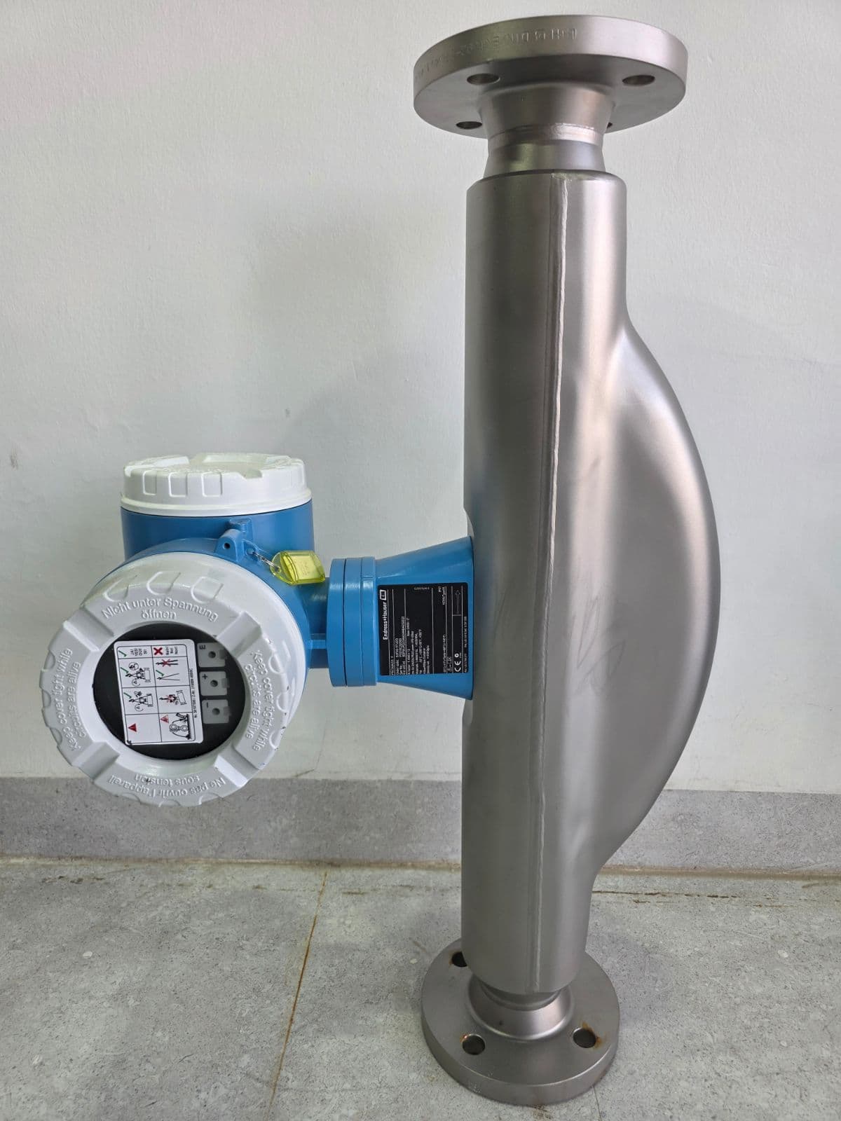 Endress+Hauser Promass 83F DN50 Coriolis flowmeter (unit 1, order 83F50-1FU0/0, PN40), full view