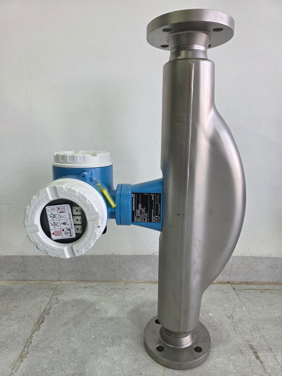 Endress+Hauser Promass 83F DN50 Coriolis flowmeter (unit 2, order 83F50-K208/101, PN40), full view
