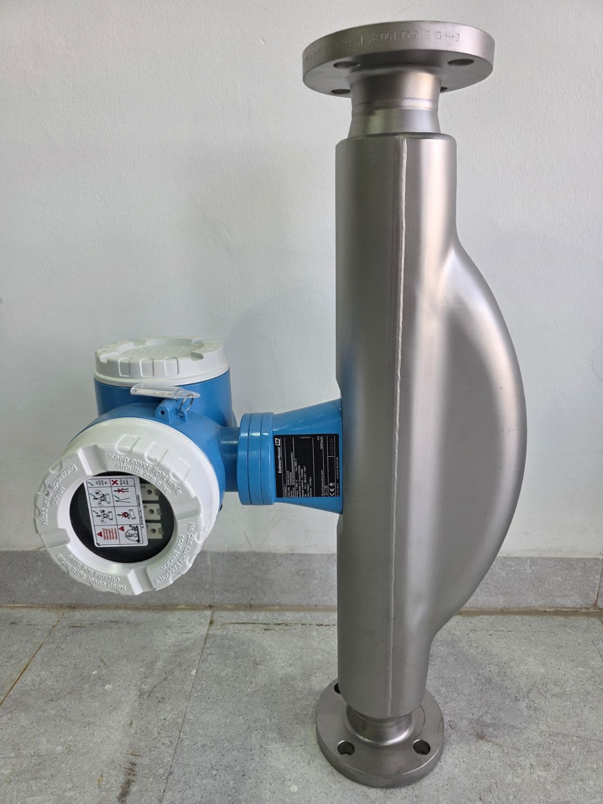 Endress+Hauser Promass 83F DN50 Coriolis flowmeter (unit 3, order 83F50-1QLH2/0, ASME Class 150), full view