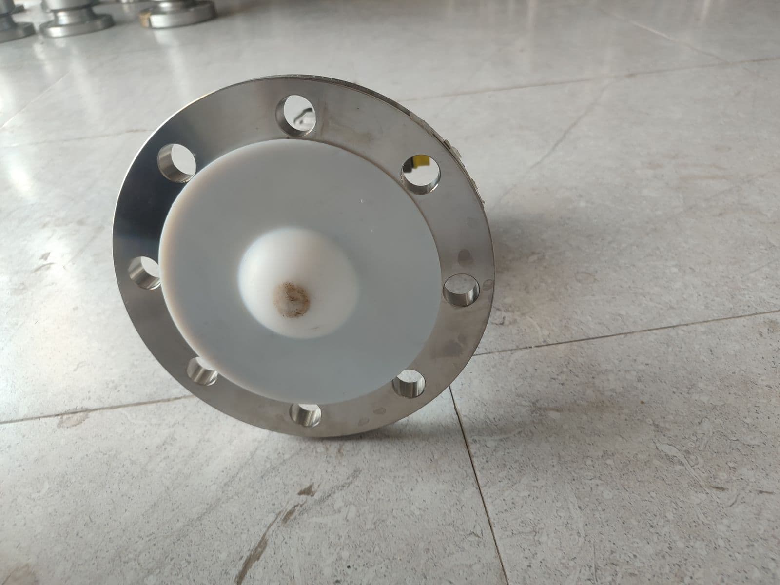 Rosemount (Emerson) radar level transmitter — photographed in Barmaan's warehouse