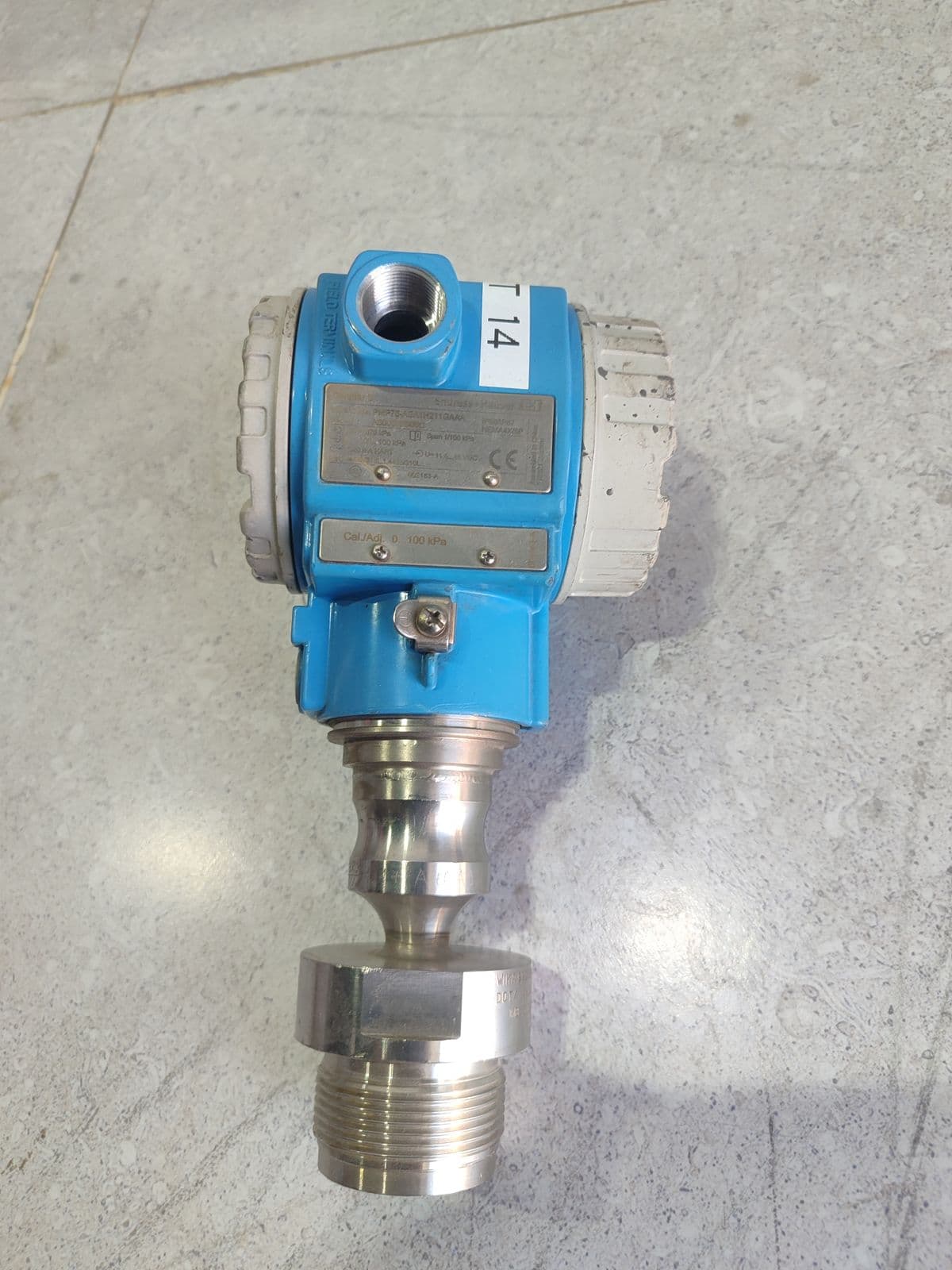 Endress+Hauser Cerabar S PMP75 (4…20 mA HART, −1…1 bar) — in Barmaan's warehouse