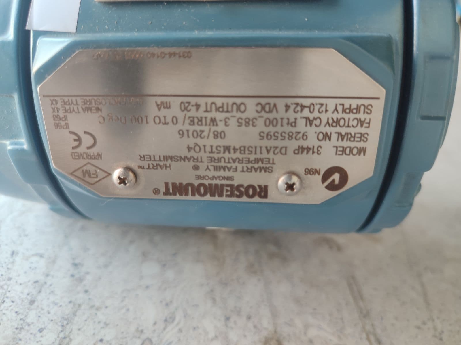 Rosemount 3144P Temperature Transmitter (Emerson) — Universal Input, FOUNDATION Fieldbus — unit 1 in Barmaan's warehouse, photo 12