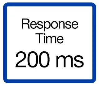 EJA118E 200 ms response time graphic